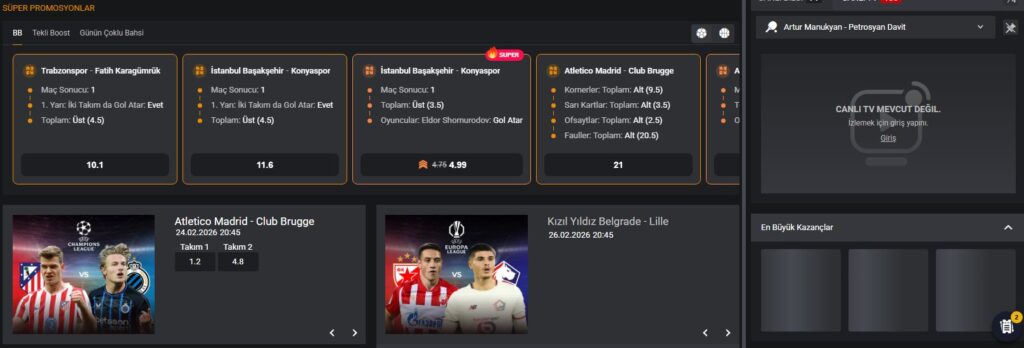 sekabet spor bahisleri